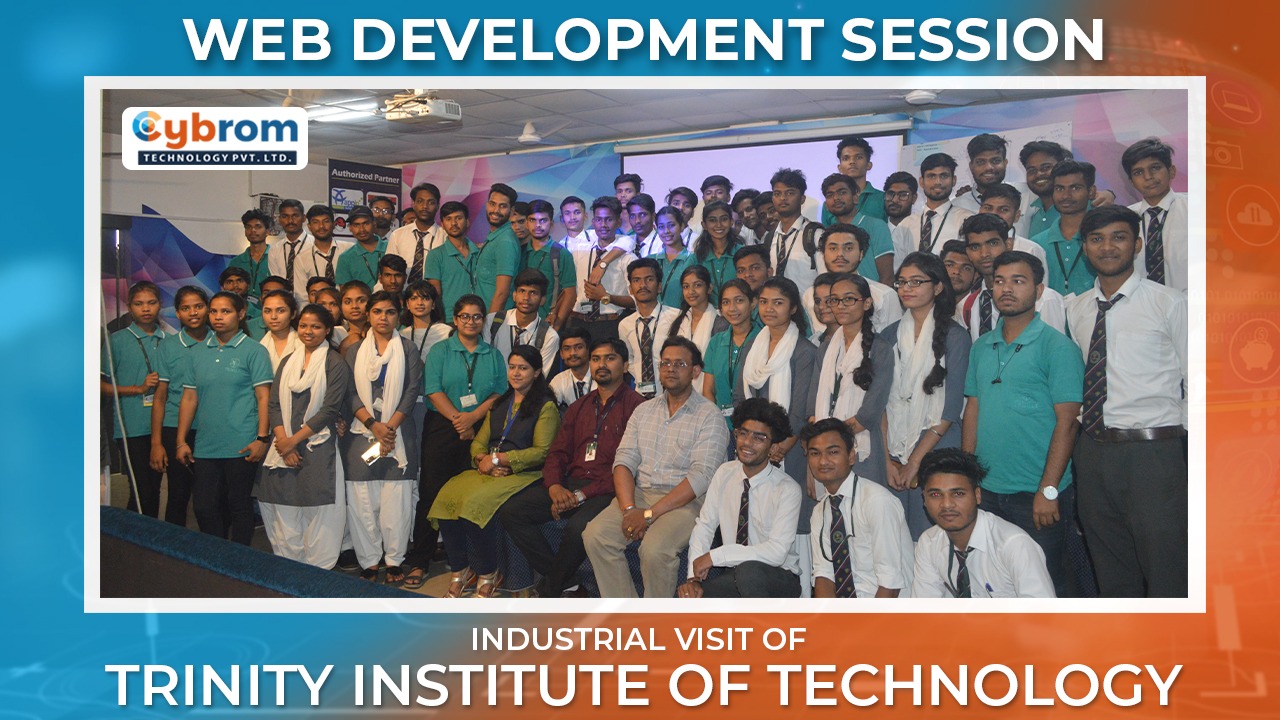 CSE Department organized Industrial Visit at Cybrom Technology