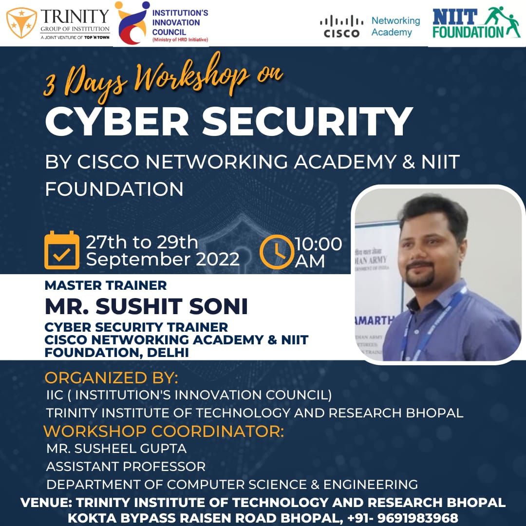 3 Days Workshop on Cyber Security