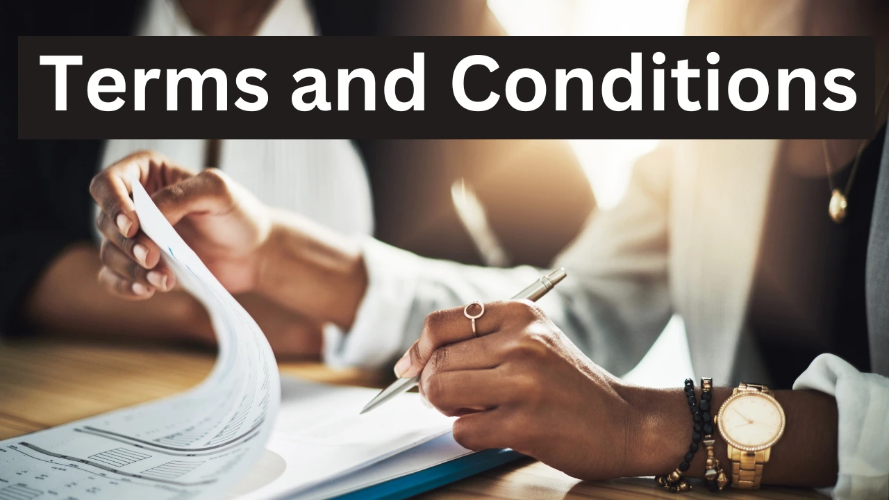 terms and conditions